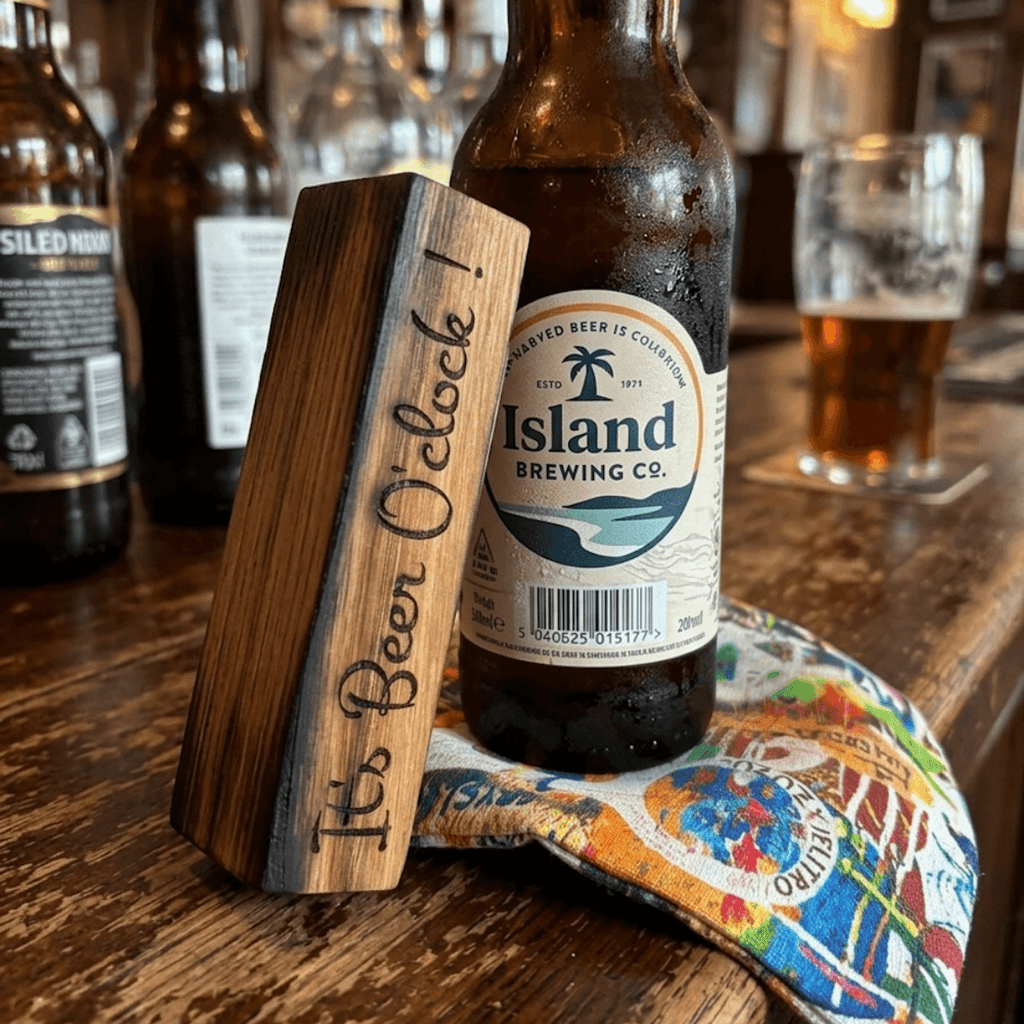 Whisky Barrel Oak Bottle Opener