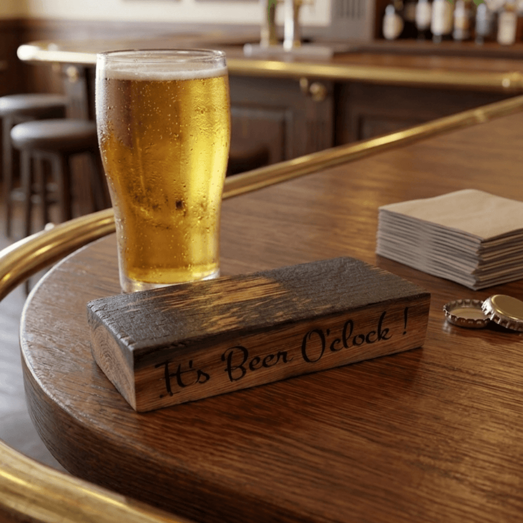 Whisky Barrel Oak Bottle Opener