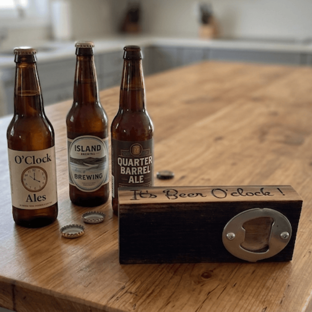 Whisky Barrel Oak Bottle Opener