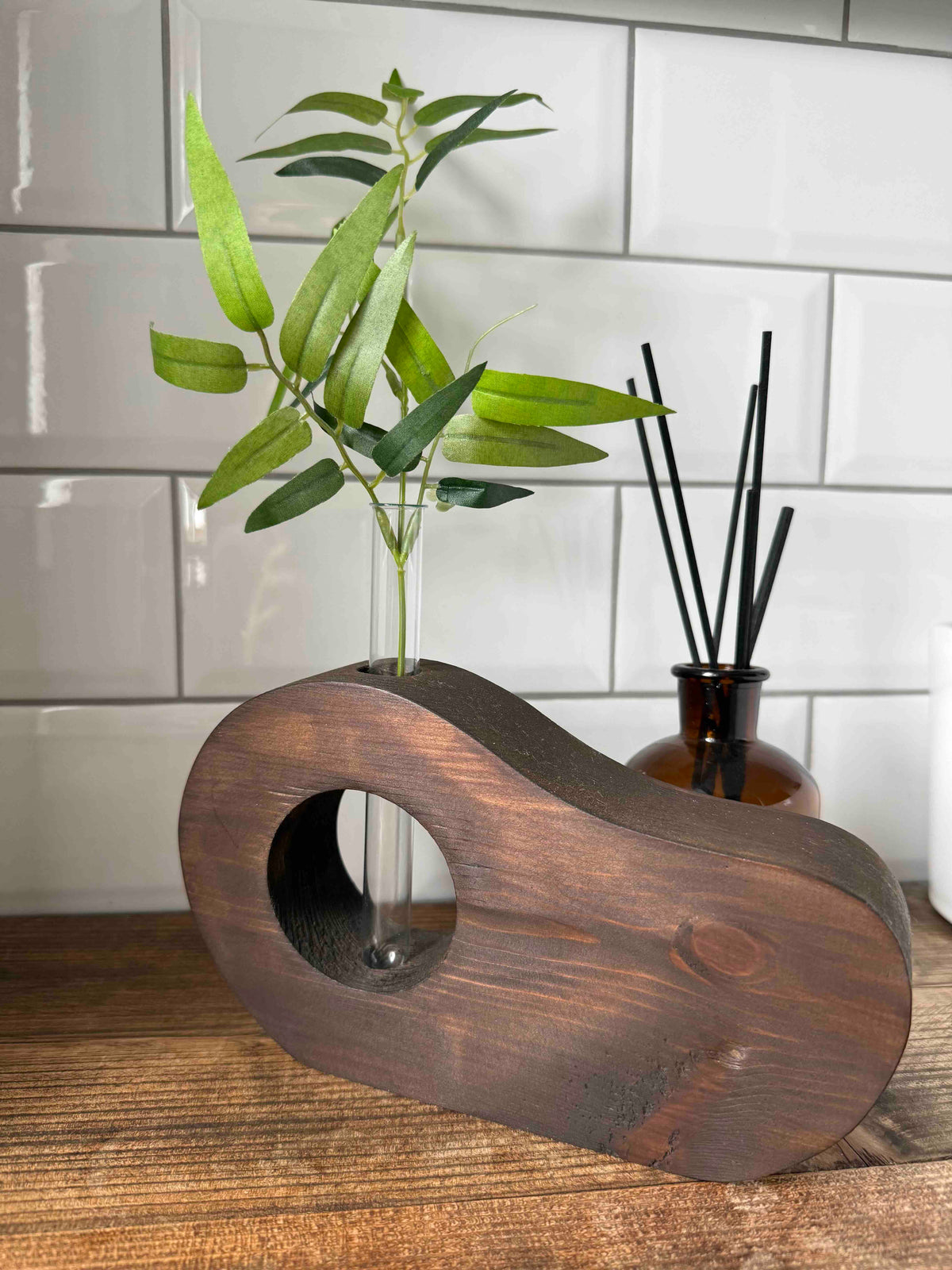 Rustic Solid Wood Planter