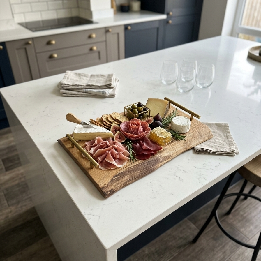 Solid Oak Charcuterie Board